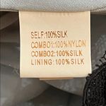 Marchesa Notte Silk Chiffon Slip Dress Formal Evening Gown Womens 8 Lace Trim Blue Photo 11