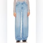 MOTHER jeans denim High Waisted Spinner Zip Heel in Norway Dude size 25 women’s Blue Photo 2