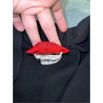 100% Silk Black Valentino Night Lace Dress Women’s 6 Photo 13