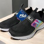 FILA New!! Women's Memory Foam Shoes Size 10 - Black/Multicolor Photo 0