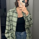 Merona Green Flannel Shirt  Photo 0