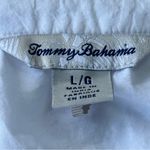 Tommy Bahama  Blue and White Striped Women's Top L Photo 3