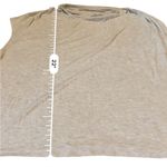 Garnet Hill Garnet Hill Drape Neck Top Women’s Size Large Gray Lightweight Casual Photo 7