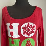 Fifth Sun ❤️  sz S red‎ Ho ho ho Christmas top Photo 1