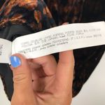 ZARA  TRF Leopard Print Velour Ruched Long Sleeve Dress Sz XS Photo 6