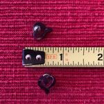 10 pair of vintage retro lavender and purple earrings EVC Photo 6