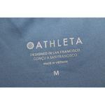 Athleta Womens  Shanti Asana Tank Top 988424-00 Blue Sleeveless Shirt Size Medium Photo 3