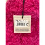 Moschino  COUTURE Long Faux Teddy Fur Jacket,‎ Italian, FUCHSIA, Size 4, NWT Photo 7