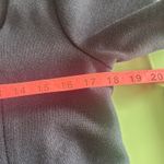 Theory Vintage S Nocturne Navy Wool Blend Short Sleeve Sweater Tunic w Pockets Photo 7