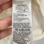 J.Crew Size XS Ivory Scoopback bodysuit in stretch cotton blend Layering Photo 3