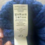 Boden Blue,Pink,White and‎ Red Pom Pom Knit Ribbed Beanie Size XS Stretch Blue Photo 6