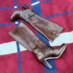 Cole Haan Nike Air  Knee heeled brown Leather Boots full Zip 
Women's 5B Photo 1
