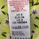 Topshop Drop Waist Floral MIDI Dress Photo 4