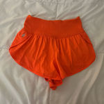 Free People Orange Shorts Game Time Photo 3