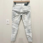 R13  Moto‎ Jean in Vintage White Coated Denim size 26 Photo 1
