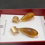 House of Harlow 1960 | Amber Style Teardrop Earrings Gold Photo 7