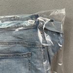 American Eagle  Mom Jean Denim Shorts 18 Distressed Blue Light Wash Faded High Ri Photo 7