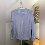 Jenni Kayne  Classic Cotton Button-up Shirt In‎ French Blue Photo 1