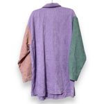 Pretty Little Thing PRETTY LITTLE THINGS 10 color block corduroy pocket front oversized shirt dress Photo 8