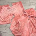Juicy Couture NWT Strawberry ice pink track suit size xl Bedazzled butt and ba Photo 0