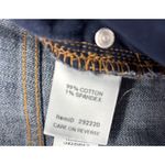 L.L. Bean Favorite Fit Womens Straight Leg Blue Jeans Size 16 Medium Tall Photo 5