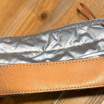 Kate Spade New York Silver Puffer Wristlet Clutch Handbag Travel Women Bags Photo 6