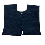 Missoni Sport Women's Navy Blue Textured Cropped Trousers Size 42 Italy Photo 2