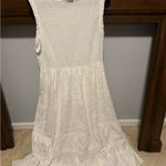 White Tiered Maxi Sundress for Brides Size 2X Photo 1