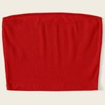 SheIn red ribbed tube top Photo 8
