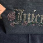 Juicy Couture  Denim  Cosmetic Bag with rhinestone Photo 1