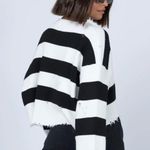 Princess Polly LONDON BRIDGE SWEATER WHITE/BLACK Photo 2