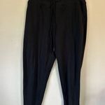 Lole  Womens black joggers size M elastic waist cuffed at hem super soft Photo 0