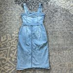 Indigo Rein Denim Button Down Stretch Dress Blue XS Photo 5