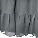 Apt. 9 Spring Trend Black Midi Chiffon Side Zip Skirt Petite Small Tiered Chiffon EUC Photo 8