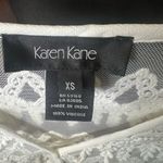 Karen Kane  Cream Lace Blouse Photo 7