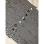 VTG Cricket Lane Dress L Gingham Blue White Stars Embroidery Granny Cottage Maxi Size L Photo 2