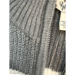 Styles & Co Size Medium Mock Neck Polyester Long Sleeves Stripe Sweater Grey Gray Photo 9