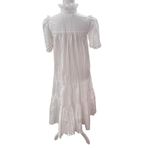 VIRGINIE DE VINSTER Birdy Broderie Anglaise Dress | White XS Photo 3