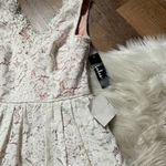 Lulus LULU’S Love Swept White Lace Midi Skater Dress Photo 4