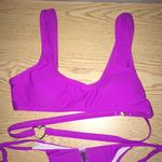 SheIn New Women’s  3pc Bikini Swimsuit Belt Medium Photo 2