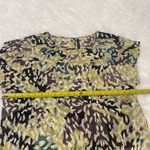 W118 By Walter Baker  multi color vibrant short sleeve blouse top shirt womans L Photo 5