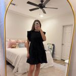 English Factory  Dress Black Ruffle Photo 2