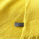 Rikka Large Wrap Scarf in Mustard Yellow Photo 4