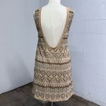 Free People  beaded knit Aztec design mini dress Photo 1