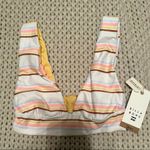 Billabong feeling sunny bikini top plunge NWOT Photo 1