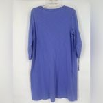 Fresh Produce Blue T-Shirt Dress size Large with pockets Photo 7