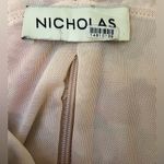 Nicholas Mira Long Sleeve Asymmetric Top Size 6 + Mabel Midi Skirt Size 2 Pink Photo 5