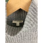 Wilfred  Free Ribbed Mock Neck Long Sleeve Sweater Mini Dress Grey Size XXS Photo 6