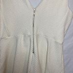 H&M  Peplum Top‎ Sleeveless V-Neck Textured Party Career Medium Bridal Coquette Photo 2