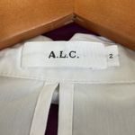 ALC Frank A.L.C. Carolyn Top Open Back Button Down Shirt Photo 2